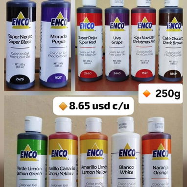🔸Colorantes y sabores ENCO, utensilios y mucho más 🛵 Mensajería Disponible - 6/10