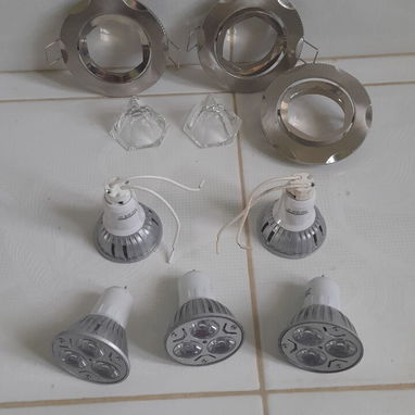 Regulador de voltaje y pequeño juego de nombillos Led para decoración o muebles - 2/6