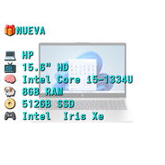 LAPTOP 🎁NUEVA🎁📦CAJA, HP (15-fd0259wm), 15.6", Intel Core i5-1334U, 8GB RAM, Iris Xe, 512GB SSD, 9Horas - Img 56889513