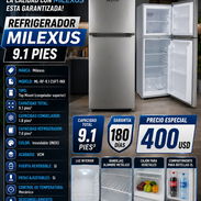 🧊 9 PIES 🧊 REFRIGERADOR MILEXUS 9 PIES CONGELACIÓN SECA. MENSAJERÍA CON FACTURA Y GRANATÍA. 📲 54833699 - Img 55777183
