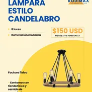 Lámpara estilo candelabro - Img 57818623