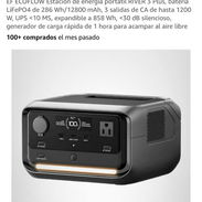 Estación de energía eléctrica River 3 Plus con 286wh y potencia 1200w $380 - Img 54082259