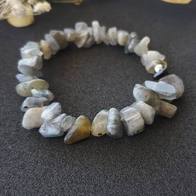 Pulseras, cadenas, manillas con Piedras Semipreciosas y acero inoxidable: Amatista, Cuarzo Rosa, Lapislázuli, etc. - 3/8