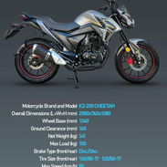 *MOTO KATZU CHEETAH 200*  ⚙️ Especificaciones: • Motor: 200 cc • Gasolina  • ⁠4 tiempos • ⁠Tanque de 16,5 Litros*panchit - Img 57194027