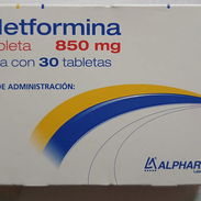 Metformina 850mg, caja de 30 tabletas vence enero 2028 - Img 57322541