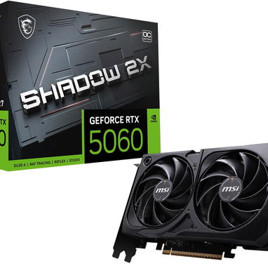 Tarjeta de vídeo 5060 Msi Shadow 2x nueva en caja sellada - Img 127713149