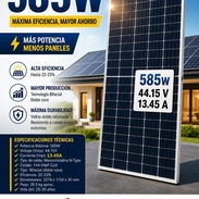 Combo Panel solar 585w y controlador de carga solar mppt 100A - Img 55290795