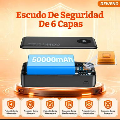 Power bank de 50000 mAh/. cargador portátil - Img 127802550