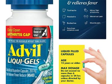Advil 160 capsulas - Img main-image-45429800