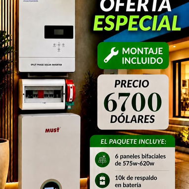 Información en Fotos Kit Fotovoltaico. - 6/7