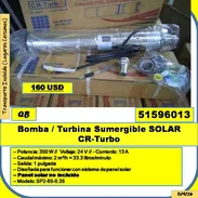 (QB-908) Bomba / Turbina Sumergible SOLAR CR-Turbo. . 160 USD...51596013...Tpte lugares cercanos - Img 57294687