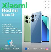 TECNOMAX • Xiaomi Redmi Note 13 • 8RAM •256GB • NUEVO en CAJA • 59152641 - Img 45726591