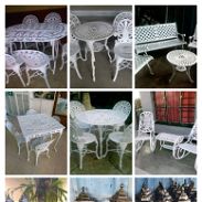 Lamparas,mesas y sillas de aluminio - Img 45650505
