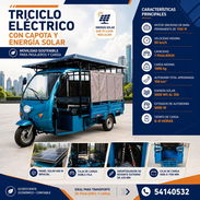 Triciclo Híbrido con Panel Solar - Img 56828282