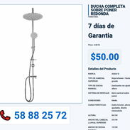 DUCHA COMPLETA SOBRE PONER REDONDA VPT-0141 - Img 55992056