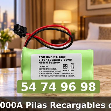 Pilas Recargables teléfono inalámbrico - 3/3