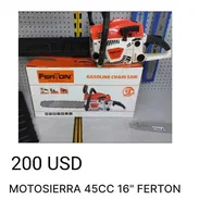 Motosierra 45cc 16’ FERTON - Img 55578456