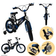 Regalo ideal para tu peque en estas vaciones llenas d apagones bici azul medida 16 ya armada cn los accesorios - Img 55752396