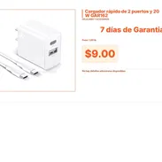 Cargador GAR162 20W: Potencia de 20W Repartida para Eficiencia Máxima VPT#-0074 - Img 55444618