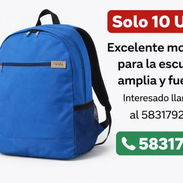 10USD Mochila THABA excelente y barata para la escuela - Img 57055617