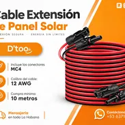 Cable de extensión de panel solar - Img 57551488