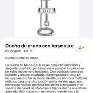 Ducha de mano con base - Img 58087323