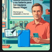 MANTENGA LA CONEXIÓN A INTERNET AÚN SIN ELECTRICIDAD 💥 BATERÍA PARA SU EQUIPO NAUTA HOGAR 🔥52415332 - Img 55797714