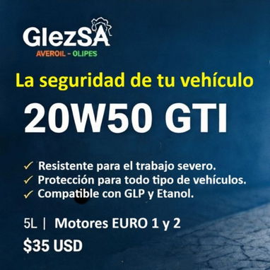 🛠️ Aceite AVEROIL 20W50 GTI (5L) – Protección Severa. Certificación VW/MB. - 2/2