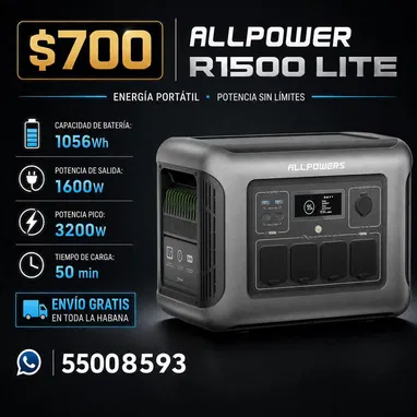 4800W Pico, 2048Wh LIFEPO4, AFERIY P210... ESTACIONES DE ENERGÍA NUEVAS EN CAJA.... ...... LLAME 55008593 - Img 127899938