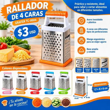 Rallador de 4 caras - 2/2