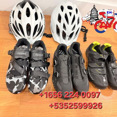trailer de bicicletas cuenta millas parrillas cascos zapatillas licras de ciclismo bombas de aire - Img 126354787