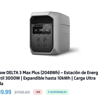 ECOFLOW Y BATERIAS - Img 125113686