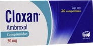 Ambroxol en 20 comprimidos (Cloxan), 30 mg 20, mucolitico. - Img 45640358
