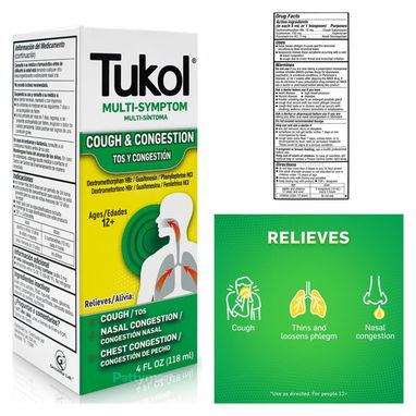 TUKOL MULTISINTOMAS PARA MAYORES DE 12 AÑOS NUEVOS Y SELLADOS - 2/3