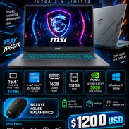 💻 Laptop MSI Cyborg 15 C13WE – i5 / 16GB / 512GB – RTX 5050 (Platinium Gray) - Img 57054560