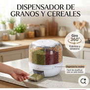 ⚠️ AGOTADOS⚠️ Dispensador de granos giratorio - Img 57523455