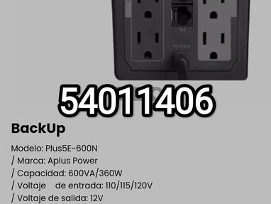 ¡¡¡BackUp Aplus Power NEW Sellado en su caja!!! - Img 63747120