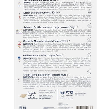 Kit corporal mujer Dove (regalos para mujer) - Img 112817785