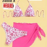 Juego de bikini de 3 piezas talla S - Img 55347126