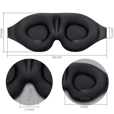 Collarines Ortopédicos, Ajustables,     y      Antifaz de ojos, 3D para domir. - 9/10