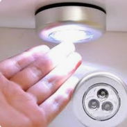 Lamparas tactil led para cocinas y armarios y mesitas de noche. Para utilizar como linterna de mano (3 baterias AAA no i - Img 55868874