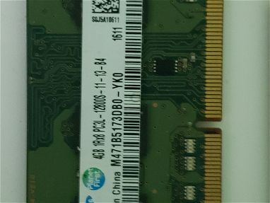 Vendo ram DDR3 de 4gb cada una muy poco uso - Img 66678203