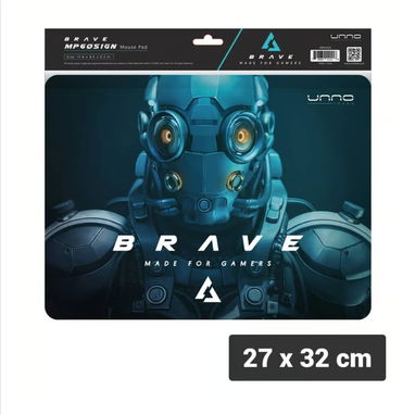 Mouse Pad Gamer Unno Tekno Brave Grande Antideslizante Precisión Baja Fricción Alfombrilla Gaming Oversize - Img 112234814