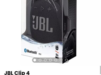 Bocina JBL Clip 4 * Bocina bluetooth nueva/ JBL Clip 4 original en caja/ Bocinas originales y de excelente calidad - Img 60370411