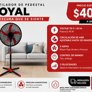 Ventilador Royale de Pedestal - Img 55594590