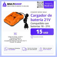 Cargador de batería 21V - Img 57102676