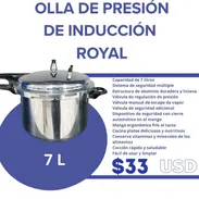 Olla de presión de inducción Royal 7L - Img 54799706