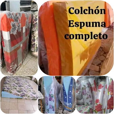 Camas de tubo ,camas tapisadas ,Base boexpring ,literas ,colchones ,Juegos de mueble y comedores - Img 119307155