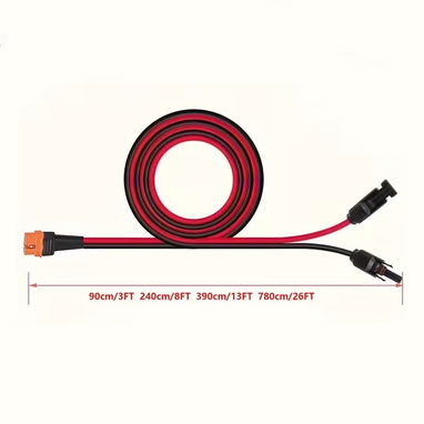 Cable Adaptador XT60i a Conector Solar 16AWG 3FT | 📦 NUEVO EN CAJA - Img 126949284