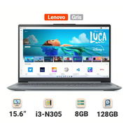 Laptop Lenovo IdeaPad Slim 3i 82XB00C2US 15.6" Full HD Intel Core i3-N305 8GB RAM 128GB UFS Arctic Gris - Img 57387174